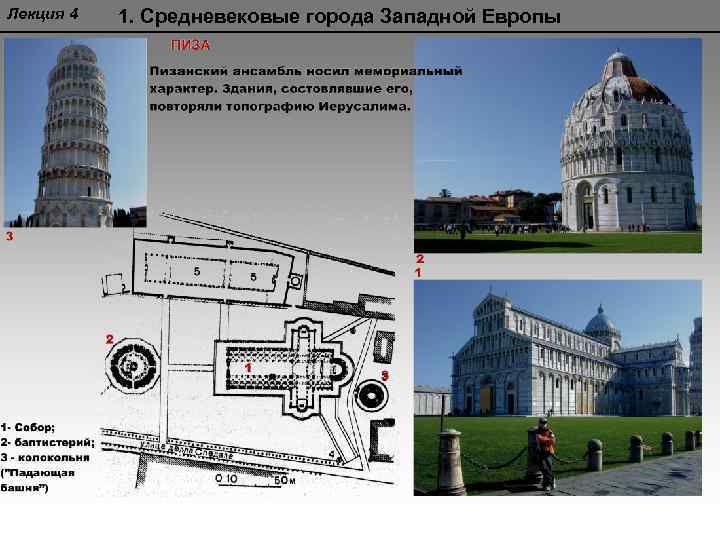 Лекция 4 1. Средневековые города Западной Европы 