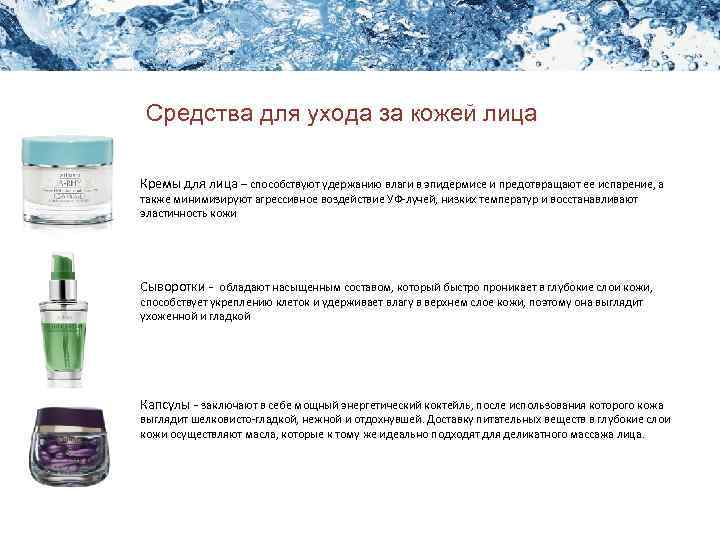 Академия Красоты Уход за кожей лица Средства для ухода за кожей лица Кремы для