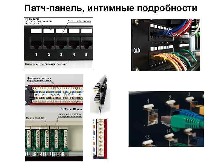 Патч-панель, интимные подробности 