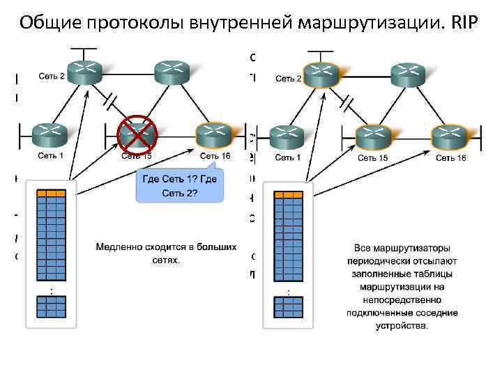 Схема работы rip