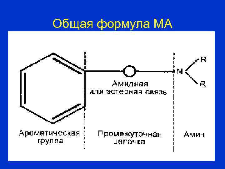 Общая формула МА 