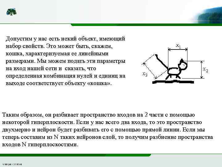 Допустим у нас есть некий объект, имеющий набор свойств. Это может быть, скажем, кошка,