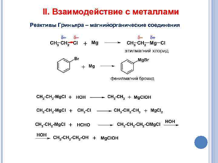 Курсовая работа: Магнийорганические соединения