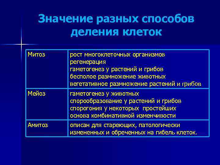 План что лежит в основе роста организмов