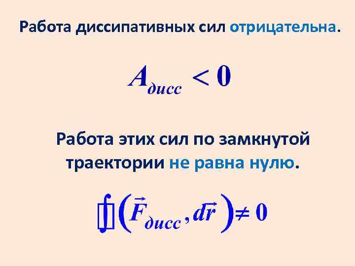 Работа какой силы отрицательна