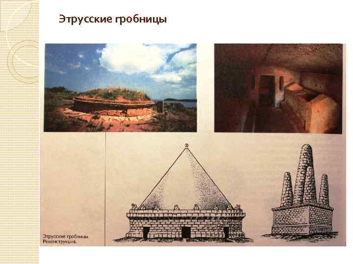Этрусские гробницы 