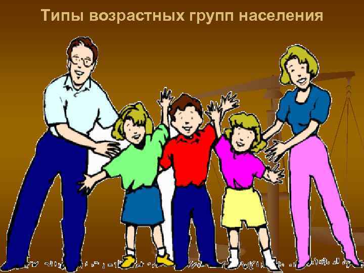 Типы возрастных групп населения 