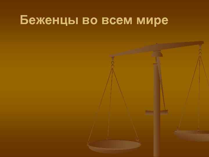 Беженцы во всем мире 