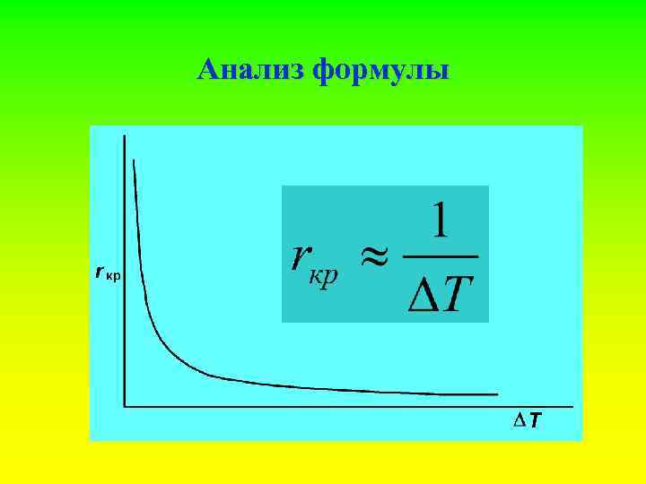 Анализ формулы 