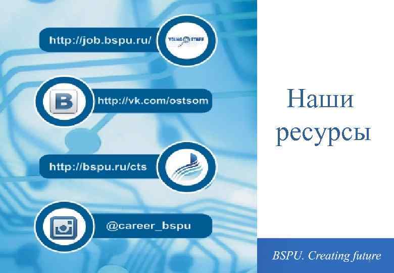 Наши ресурсы 3 