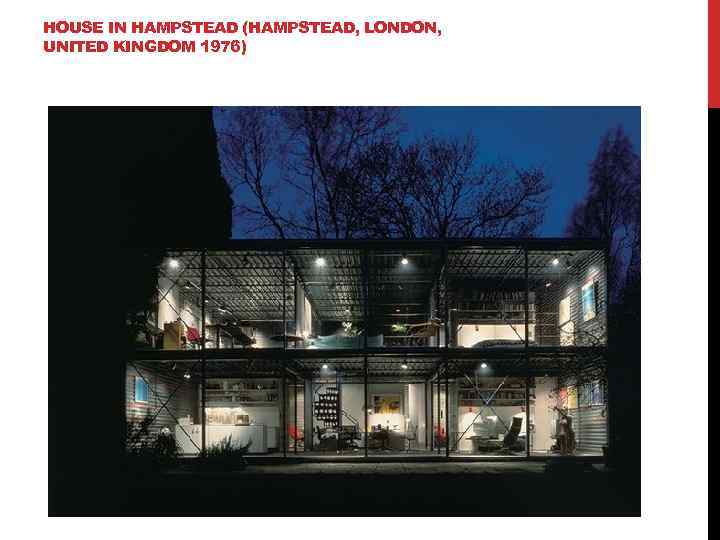 HOUSE IN HAMPSTEAD (HAMPSTEAD, LONDON, UNITED KINGDOM 1976) 