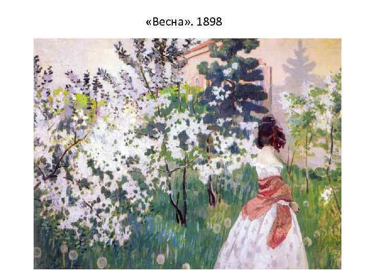  «Весна» . 1898 
