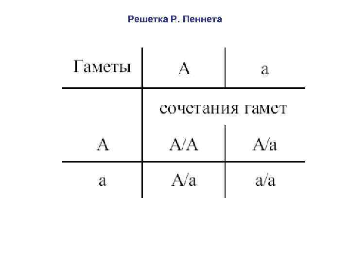 Решетка пеннета