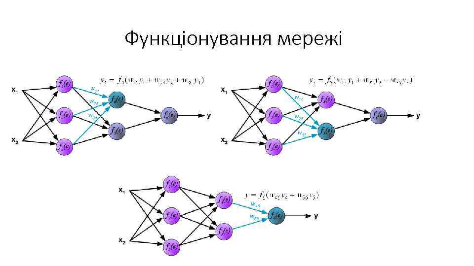 Функціонування мережі 