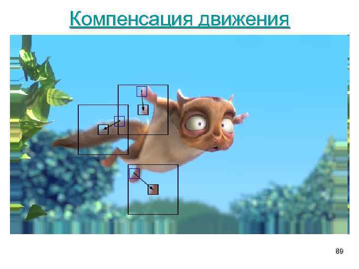 Компенсация движения 89 