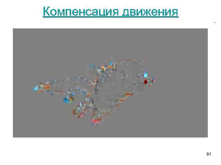 Компенсация движения 91 