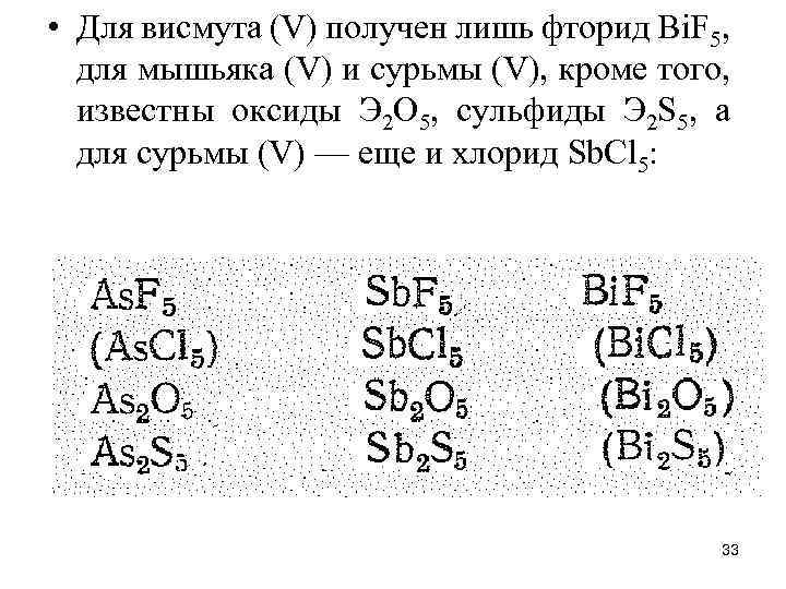 Химическая характеристика мышьяка по плану 9 класс