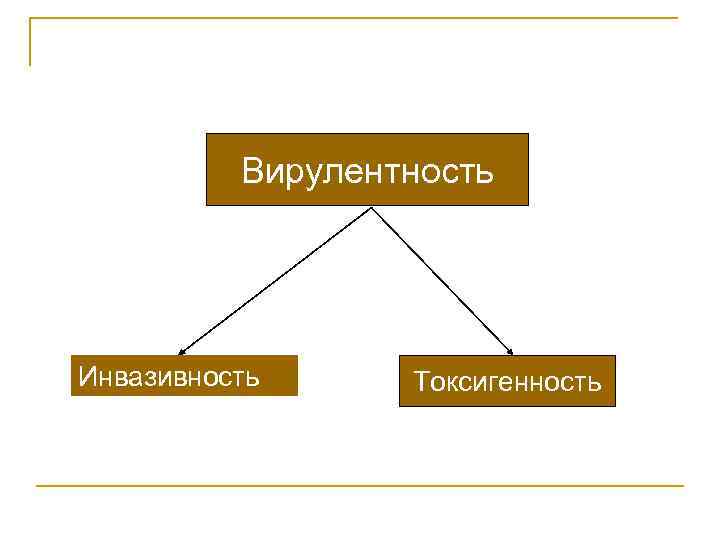 Вирулентность Инвазивность Токсигенность 
