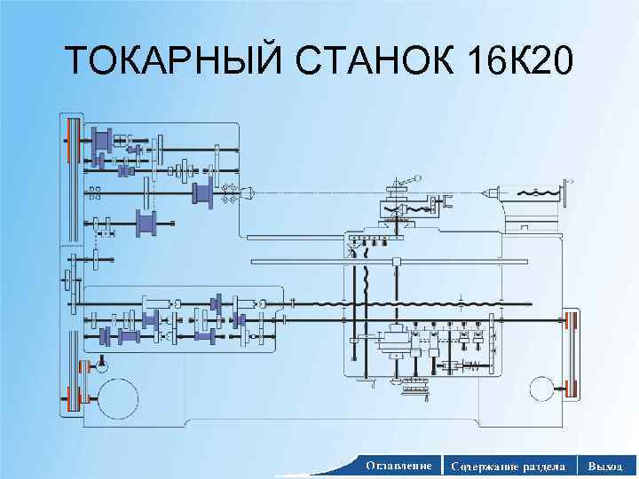 ТОКАРНЫЙ СТАНОК 16 К 20 
