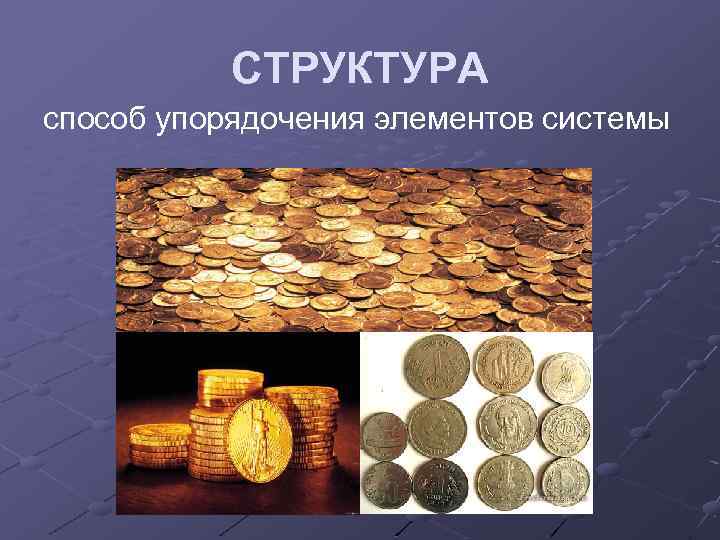 СТРУКТУРА способ упорядочения элементов системы 