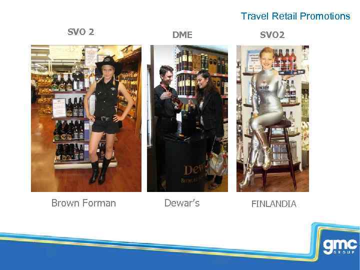 Travel Retail Promotions SVO 2 Brown Forman DME SVO 2 Dewar’s FINLANDIA 