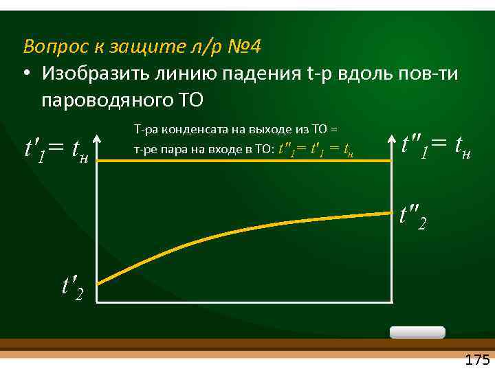 Вопрос к защите л/р № 4 • Изобразить линию падения t р вдоль пов