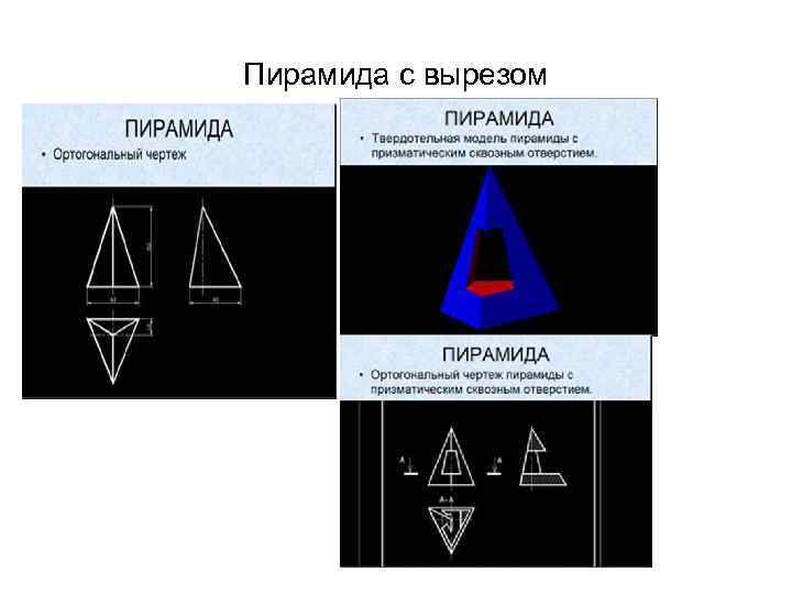 Пирамида с вырезом 