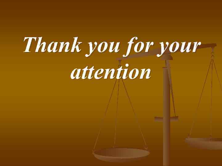 Thank you for your attention 