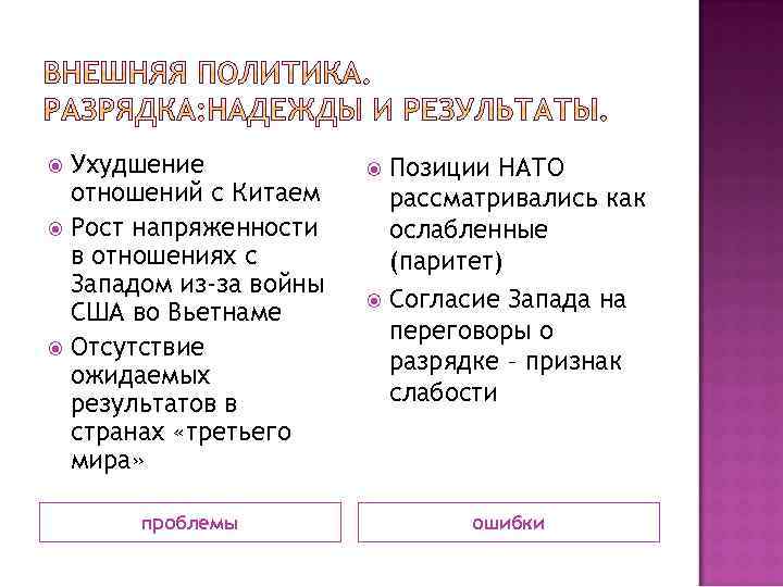 Ухудшение отношений с Китаем Рост напряженности в отношениях с Западом из-за войны США во