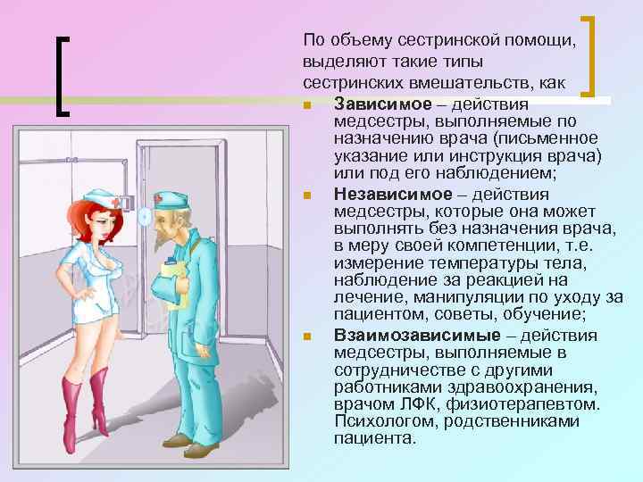 3 этап сестринского процесса