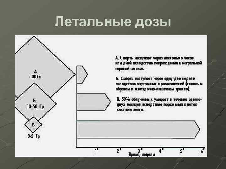 Летальные дозы 