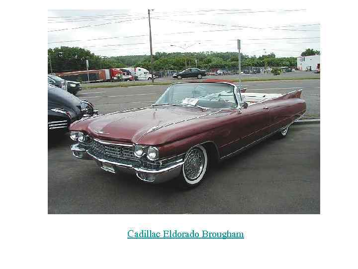 Cadillac Eldorado Brougham 