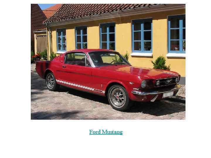 Ford Mustang 