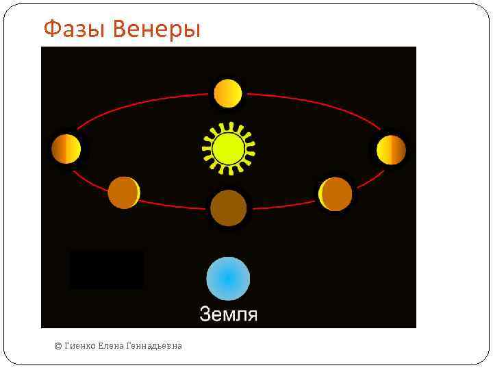 Фазы Венеры © Гиенко Елена Геннадьевна 