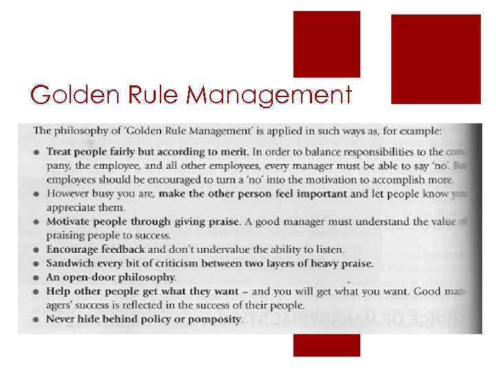 Golden Rule Management 