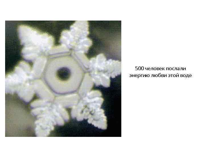 500 человек послали энергию любви этой воде 
