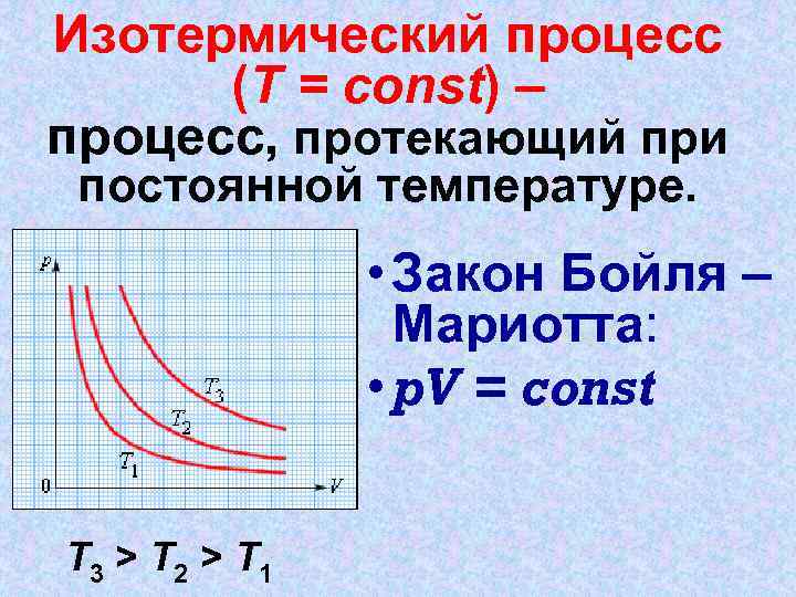 2 изотермический процесс. Изотермический процесс t const. Изотермический процесс протекает при. Изотермический процесс протекает при постоянном. Изотермический процесс v const.