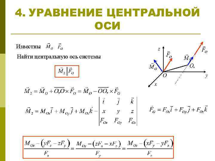 Центральная ось