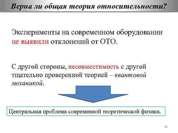 Верна ли общая теория относительности? Эксперименты на современном оборудовании не выявили отклонений от ОТО.