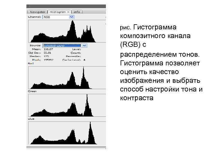Гистограмма яркости изображения - 82 фото