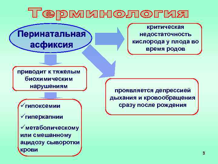 критическая недостаточность кислорода у плода во время родов приводит к тяжелым биохимическим нарушениям üгипоксемии