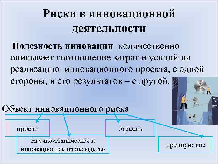 К рискам со стороны заказчика покупателя продукции инновационного проекта можно отнести