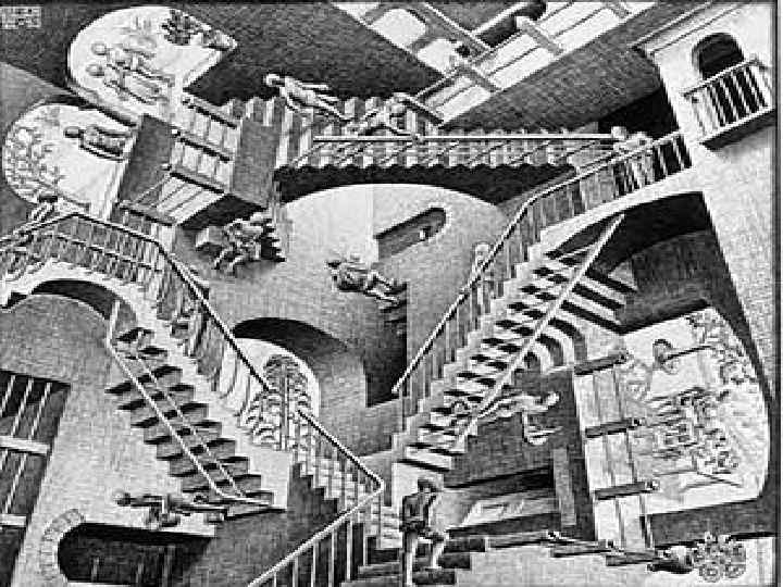 М. К. Эшер «Хотя я абсолютно несведущ в точных науках, мне иногда кажется, что