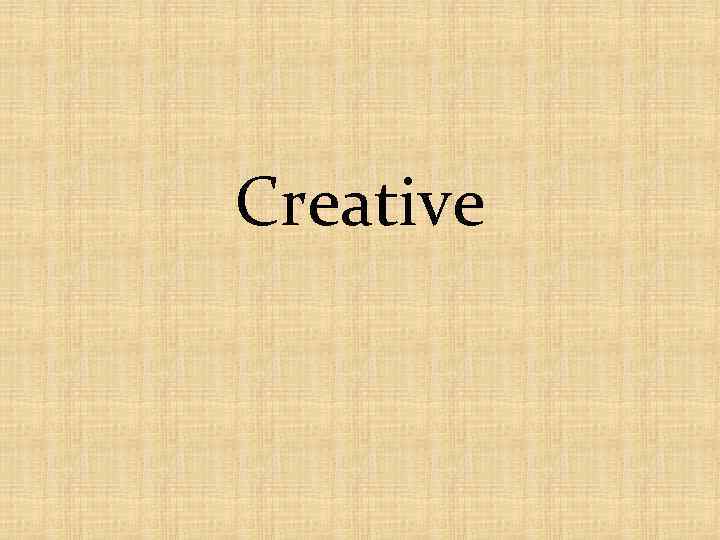 Creative 