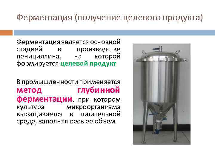 Вегаферм. Аппараты для аэробной поверхностной ферментации. Ферментер для непрерывного культивирования микроорганизмов. Ферментация глубинным способом.