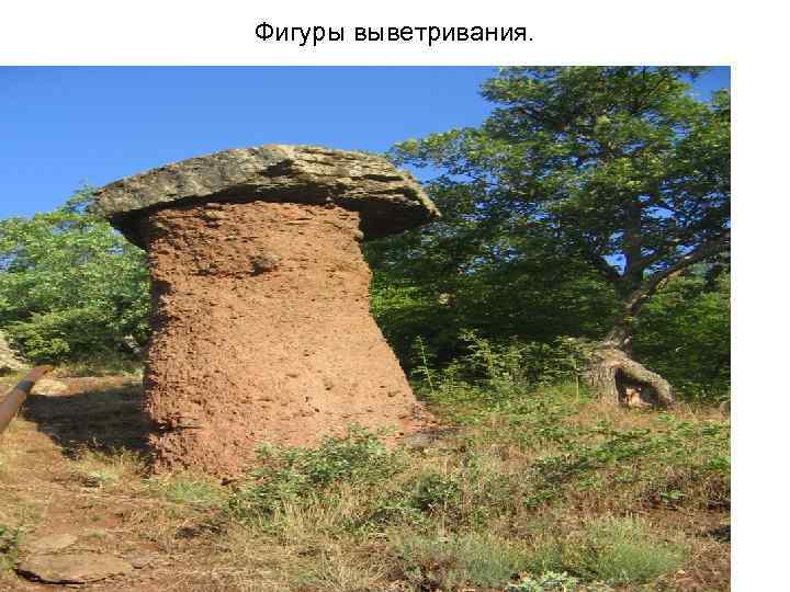 Фигуры выветривания. 