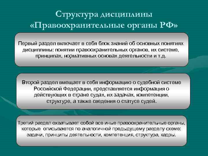 Содержание понятия правоохранительная деятельность