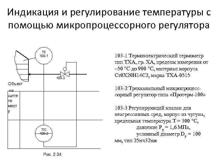 Регулирование температуры