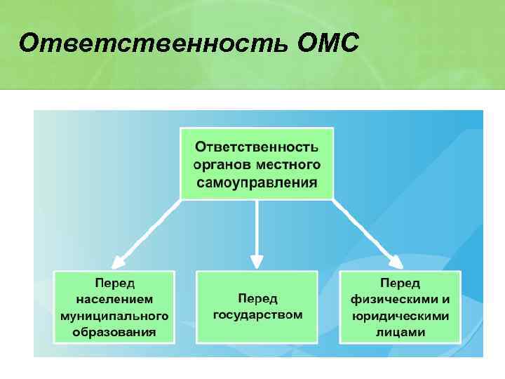 Ответственность ОМС 