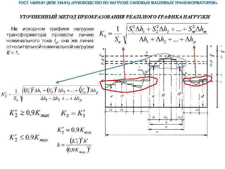 ГОСТ 14209 -97 (МЭК 354 -91) «РУКОВОДСТВО ПО НАГРУЗКЕ СИЛОВЫХ МАСЛЯНЫХ ТРАНСФОРМАТОРОВ» УТОЧНЕННЫЙ МЕТОД